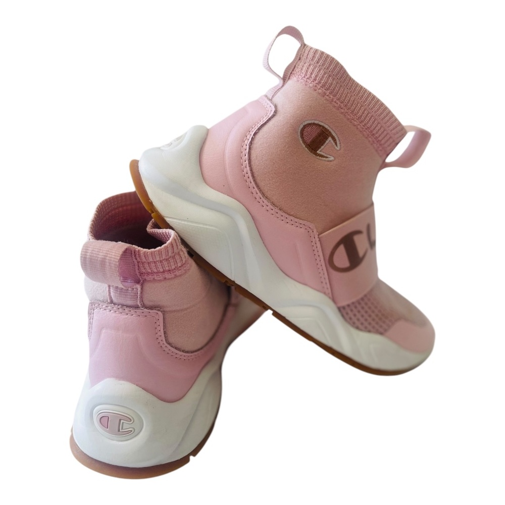 Pink Champion Meloso Rally Pro shoes athletic wear sneakers size 6.5 - Picture 10 of 14